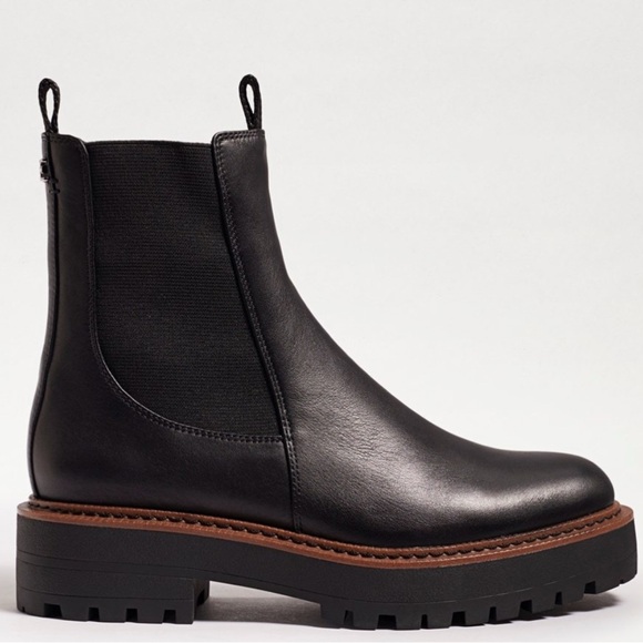 Sam Edelman - Laguna Chelsea Boot, Black Leather, size 7.5, NWOT/NWOB - Picture 3 of 16